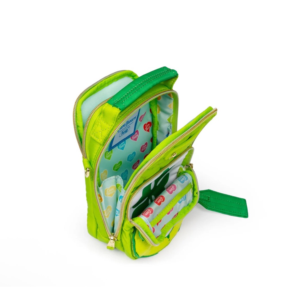 Lug X Care Bears Skeeter Mini Bridge Crossbody Bag Good Luck Bear - Picture 5 of 6